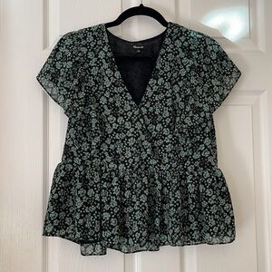 Madewell Floral Blouse